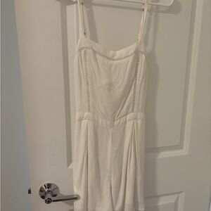 Hollister Ivory Sleeveless romper